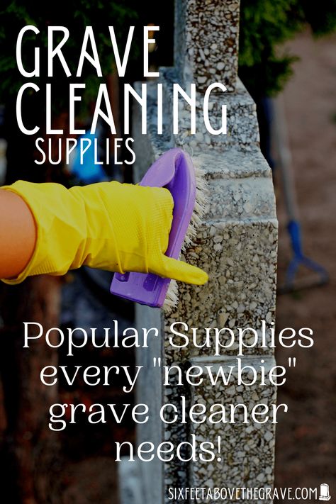 How To Clean Headstones, Diy Headstone, Bucket Of Water, Grave Headstones, Best Cleaner, How To Clean Crystals, Cleaning Advice, Cemetery Headstones, Outdoor Cleaning