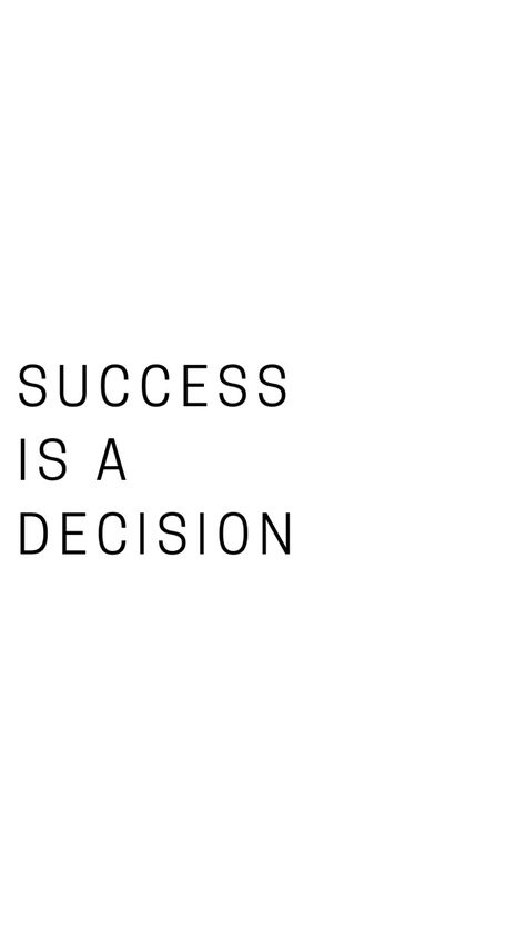 Success is a decision #success #successful #successquotes #motivation #aesthetic #minimalist #successfulmindset #wallpaper #widget Hot And Successful Aesthetic, Successful Blogger Aesthetic, Succes Is A Decision, Success Is A Decision Wallpaper, Success Vision Board Wallpaper, Sucessful Aesthetic Girl, Success Aesthetic Photography, Career Goals Successful Women Aesthetic, Career Success Aesthetic