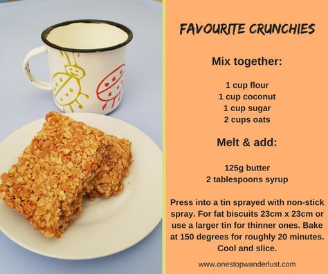 Oats Crunchies Recipes, Crunchie Recipes, Butter Cookie Recipe Easy, Lunchbox Treats, Cookie Recipes Homemade, Sweet Dishes Recipes, Quick Recipes Snacks, Sweet Recipes Desserts, Delicious Cookie Recipes