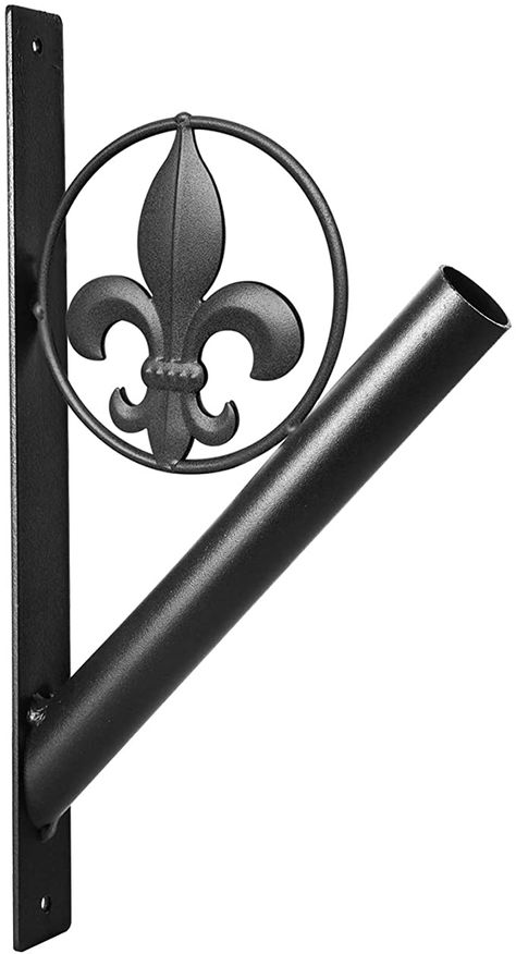 Diy Flag, Flag Pole Holder, Iron Brackets, Porte Cochere, Flag Wall, House Flag, Outdoor Wall Decor, Flag Pole, House Flags