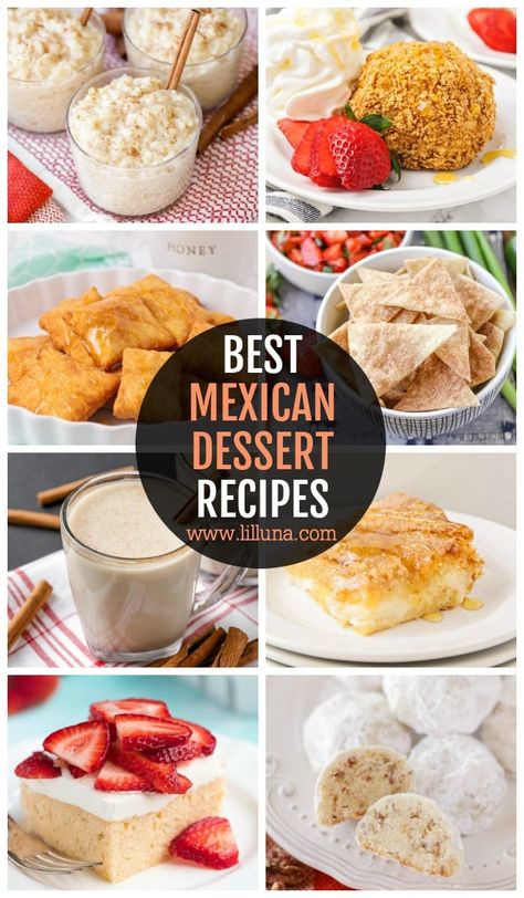 Simple Mexican Dessert Recipes, Simple Spanish Desserts, Easy Spanish Desserts Simple, Dessert That Goes With Mexican Food, Mexican Food Desserts, Desserts That Go With Mexican Food, Spanish Dessert, Mexican Theme Desserts, Dessert Mexican