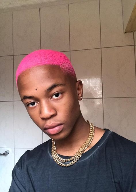 Maduka Okoye, Cornrow Designs, Hair Lookbook, Long Pink Hair, Men Blonde Hair, Hot Pink Hair, Men Hairstyle, Short Hair Black, Mens Hair Care