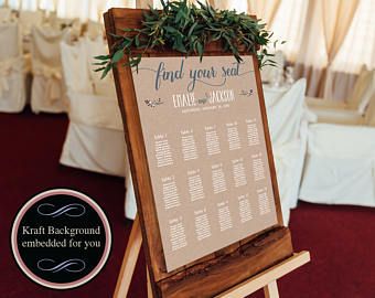 Wedding Seating Chart Template, Seating Chart Display, Wedding Seating Cards, Boho Style Table Cards, PDF Instant Download #NP2400H Forest Seating, Boho Seating Chart, Seating Chart Display, Boho Seating, Wedding Seating Cards, Rustic Wedding Seating, Wedding Seating Chart Template, Engagement Party Favors, Bachelorette Favors