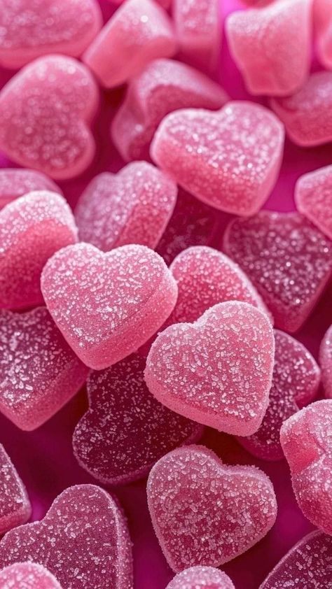 Wallpaper Candy, Candy Wallpaper, Wallpaper Heart, Waterfall Wallpaper, Iphone Wallpaper Hd, Jelly Wallpaper, Wallpaper Love, Paper Flower Art, Pink Wallpaper Girly