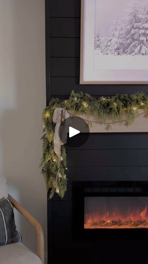 4.9K views · 781 reactions | If you can find this viral garland in store- BUY IT NOW! It has been sold out in my hobby lobby since they first started putting out holiday items. 🙂‍↕️ it’s super popular and for good reason, just look at how beautiful it is 😍 

GARLAND ITEM #5560926
BELLS ITEM #5401716

I was able to find an almost identical dupe on Amazon, comment “CEDAR” and I’ll message you the link! ✨ 

#hobbylobbyfind #christmasstyling #christmasinspo #mantlestyling #christmasdecor #organicmodern #neutralaesthetic | Hannah Crisp Garland With Bells, Bell Garland, Mantle Styling, Dark Christmas, Christmas Mantle, My Hobby, Christmas Inspo, Holiday Items, Holiday Projects