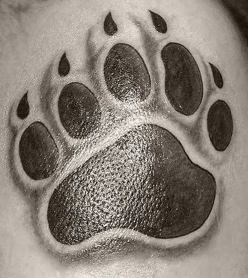 Bear Paw Tattoo, California Bear Tattoos, Black Bear Tattoo, Bear Claw Tattoo, Bear Paw Tattoos, Polar Bear Tattoo, Bear Footprint, Claw Tattoo, Bear Tattoo Designs