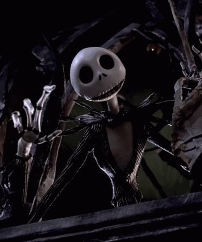 Jack Skelton GIF - Jack Skelton Hi - Discover & Share GIFs Nightmare Before Christmas Gif, Jack Skellington Gif, Christmas Jack Skellington, Christmas Gif, The Nightmare, Jack Skellington, Nightmare Before, Nightmare Before Christmas, Before Christmas