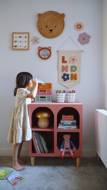 Diy bookshelf kids