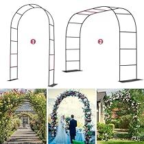 Wedding Arch Decorations, Beautiful Gardens Landscape, Garden Arch Trellis, Decorations Birthday Party, Arbor Wedding, Arbors Trellis, Arch Trellis, Garden Hose Reel, Arch Decoration