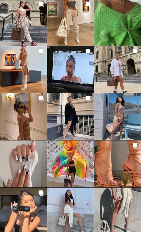 Interesting Instagram Feed, Casual Posting Instagram Feed, Baddie Aesthetic Instagram Feed, Dump Instagram Feed, Model Instagram Feed, Influencer Instagram Feed, Plan Instagram Feed, Insta Feed Goals, Instagram Feed Goals