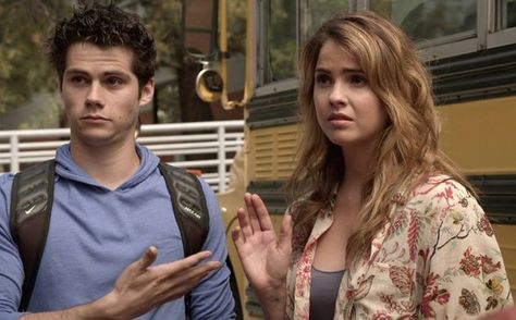 Teen Wolf Review: The Benefactor (Season 4, Episode 4) Dylan O'Brien, Shelley Hennig Teen Wolf Malia, Stiles And Malia, Teen Wolf Season 5, Dread Doctors, Malia Hale, Teen Wolf Seasons, Shelley Hennig, Malia Tate, Teen Wolf Funny