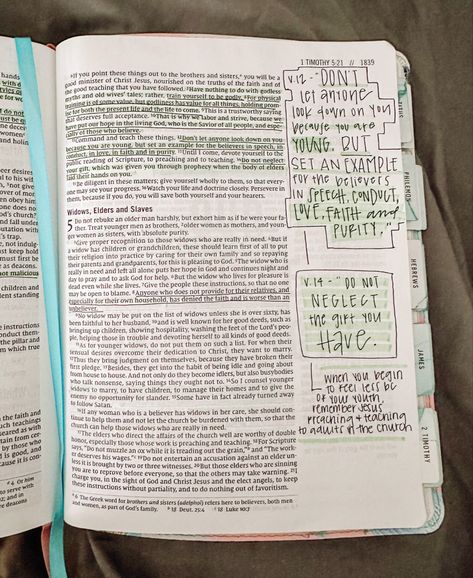 Bible Journaling • Psalms • Christian Bible Journaling • Bible Journaling for Christians • 1 Timothy Bible Journaling 1 Timothy Bible Study Notes, 2 Timothy 1:7 Bible Journaling, 2 Timothy Bible Journaling, Titus Bible Journaling, 1 Timothy Bible Journaling, Bible Journaling Psalms, Timothy Bible, Christian Notes, Jesus Journal