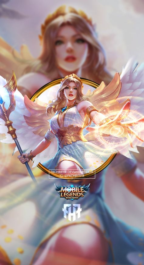 Rafaela Mobile Legends, Lunar Magic, Alucard Mobile Legends, Legend Games, Anime Mobile, The Legend Of Heroes, League Of Legends Characters, World Pictures, Wallpaper Phone