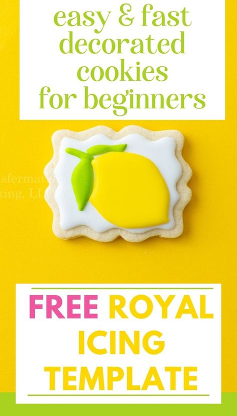 Free Royal Icing Transfer Templates, Royal Icing Templates Free Printable, Easy Decorated Cookies, Royal Icing For Beginners, Royal Icing Transfers Free Printable, Easy Cookie Decorating, Cookie Decorating For Beginners, Icing Videos, Decorating For Beginners