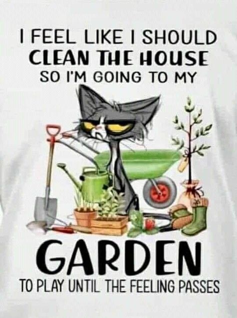 Garden Quotes Signs, Clean The House, Cat Wine, Garden Quotes, Sarcastic Quotes, Sign Quotes, Funny Signs, My Garden, Hoodie Sweater