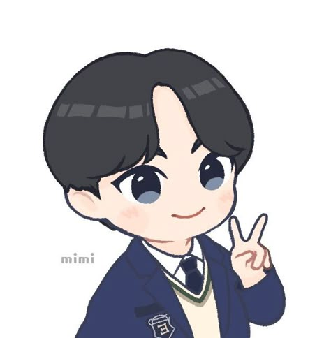 Jungwon Drawing Reference, Jungwon Cartoon, Enhypen Chibi Fanart, Enhypen Chibi, Jungwon Fanart, Chibi Reference, Best Friend Wallpaper, Chibi Sketch, Kpop Drawings