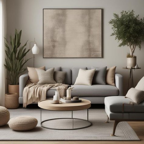 Gray Sofa Accent Pillows, Light Grey Modern Living Room, Gray Sofa Decor Ideas, Cozy Sofa Aesthetic, Grey And Neutral Living Room, Living Room Grey Sofa, Living Room Decor Grey Couch, Gray Sectional Sofa, Living Room Vibes