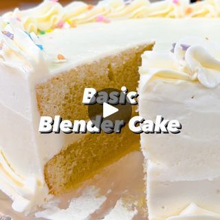 23K views · 1.6K reactions | Basic Blender Cake | This week, we’re making cake batters in blenders! We first learned this technique, which is common in many parts of the world, from Mexican sweet corn... | By Christopher Kimball’s Milk StreetFacebook Cakes Made In A Blender, Yellow Blender Cake Milk Street, Blender Cake Recipes, Milkstreet Recipes, Cake Making Videos, Mexican Sweet Corn, Cake Blender, Blender Cake, Birthday Cake Video