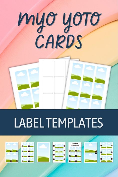 The Easiest Way to Design Custom Yoto Card Labels - Using MYO Card Templates - Making labels for MYO Yoto cards can be tedious, so we've made 20+ FREE Canva templates you can use to make the perfect labels for your Yoto cards. Check them out here! Yoto Cards, Yoto Player, Pumpkin Carving Stencils Templates, Making Labels, Free Canva Templates, Free Business Logo, Keeping Kids Busy, Design Collage, Paper Boy