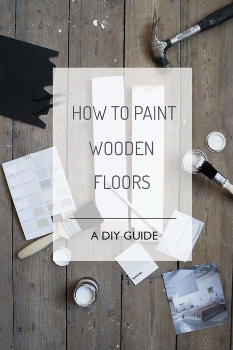 how_to_paint_wooden_floors_a_guide_header Painted Wooden Floors, Painted Floorboards, Paint Decor, Nordic Interiors, Painted Wood Floors, Painting Wooden Furniture, Bathroom Paint, Painted Floor, Wooden Floors