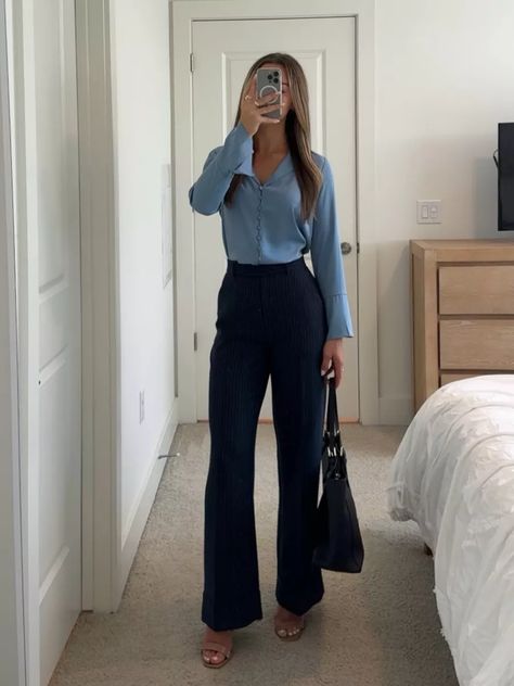 WhitneyGrett on LTK Office Style Women Business Professional, Professional Sweater Outfits, Physician Assistant Outfit, Cute Real Estate Outfits, Petite Work Outfits Business Casual, Black Wide Leg Trousers Outfit Work, Outfits With Dress Pants, Court Outfit Women Trial, Womens Dress Pants Outfits