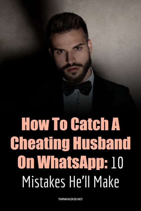 Is your husband online more than he used to be? Or has he suddenly started hiding his phone from you? It could be nothing, but it could also mean that he’s being unfaithful. Well, I’m here to show you 10 mistakes he’ll make that will help you figure out how to catch a cheating husband on WhatsApp. #thinkaloud #pasts #properly #lovequotes #love #loveit #lovely #loveher #loveyou #loveyourself #lovehim #adorable #amor #life #bae #beautiful #couple #coupleblog #couplegoals #couples #cutecouple How To Catch A Cheating Husband, Husband Lies To Wife, How To Catch A Cheater, Unfaithful Quotes, Protector Quotes, Lying Husband, Counseling Questions, Cheating Husband Quotes, Catch Cheater