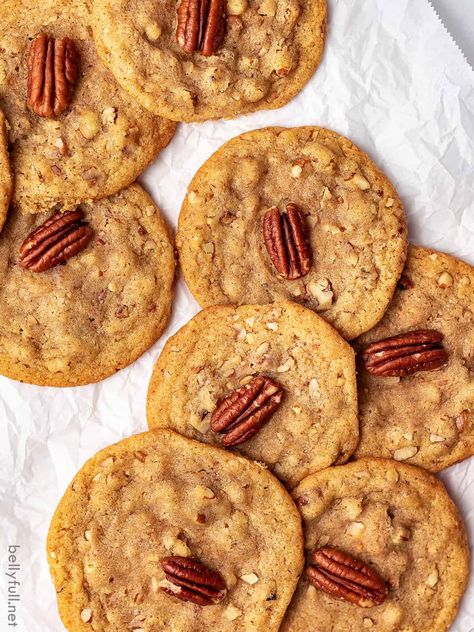 Butter Pecan Cookies - Belly Full Baked Salami, Cowboy Pasta, Best Homemade Spaghetti Sauce, Mozzarella Bites, Cabbage Skillet, Easy Chocolate Pie, Kielbasa And Cabbage, Relleno Casserole, Easy Tiramisu Recipe