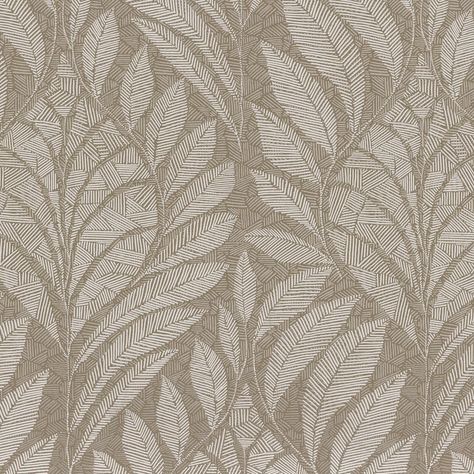 Casamance Gustav Wallpaper 7477 7477 01 00 | Zepel Fabrics & Wallpapers Ornamental Design, Scandinavian Wallpaper, Vienna Secession, The Wallpaper, Wallpaper Calculator, More Wallpaper, Pierre Frey, Leaf Wallpaper, Shop Interiors