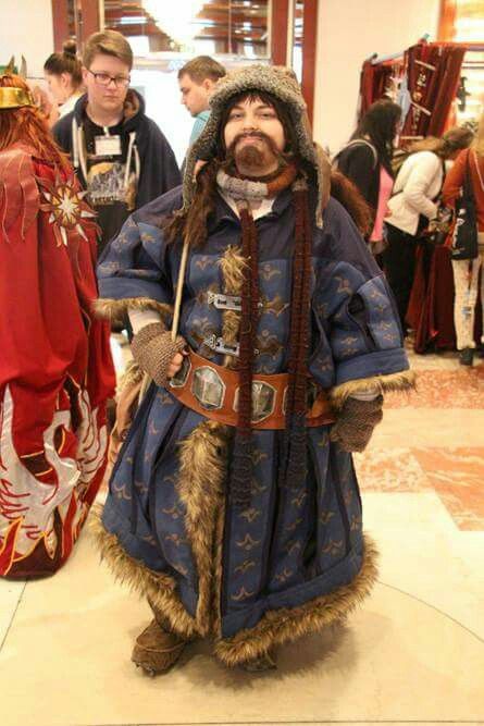 Bofur Cosplay Dwarven Clothing, Dwarven Cosplay, Hobbit Dwarves, Hobbit Cosplay, Larp Costumes, Beard And Mustache Styles, Mustache Styles, Bearded Lady, Larp Costume