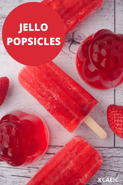 Popsicle Recipes With Jello, Healthy Popsicles For Kids, Low Carb Popsicles, Jelly Popsicles, Popsicle Desserts, Jello Popsicles, Jello Pudding Pops, Popcicles Recipes, Summer Popsicle Recipes