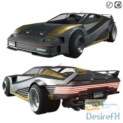 Quadra V-Tech sportcar from Cyberpunk 2077 3D Model Cyberpunk 2077 Cars Concept Art, Cyberpunk 2077 Cars, Scifi Car, Car Cyberpunk, Cyberpunk Vehicles, Cyberpunk Cars, Cyberpunk Car, Futuristic Cars Concept, Cj Jeep