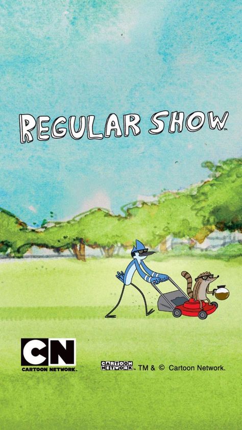 Regular Show Wallpapers, Cool Lock Screens, Nike Poster, Old Cartoon Network, Cn Cartoon Network, Regular Show, Cartoon Fan, Watch Cartoons, Cartoon Posters