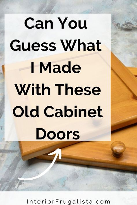 What To Do With Old Cabinet Doors, Repurposed Kitchen Cabinet Doors, Upcycle Cupboard Doors, Ideas For Cabinet Doors, Repurpose Kitchen Cabinet Doors, Cabinet Door Crafts Ideas, Upcycle Cabinet Doors, Old Cabinet Doors Repurposed, New Cabinet Doors On Old Cabinets