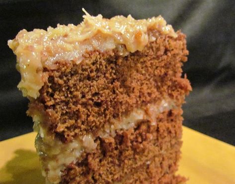 Original German Chocolate Cake | Just A Pinch Recipes Bakers German Chocolate Cake Recipe, Original German Chocolate Cake, Original German Chocolate Cake Recipe, Bakers German Chocolate Cake, Recipe For German Chocolate Cake, German Chocolate Cake Frosting, Chocolate Cake Frosting, German Chocolate Cake Recipe, German Cake