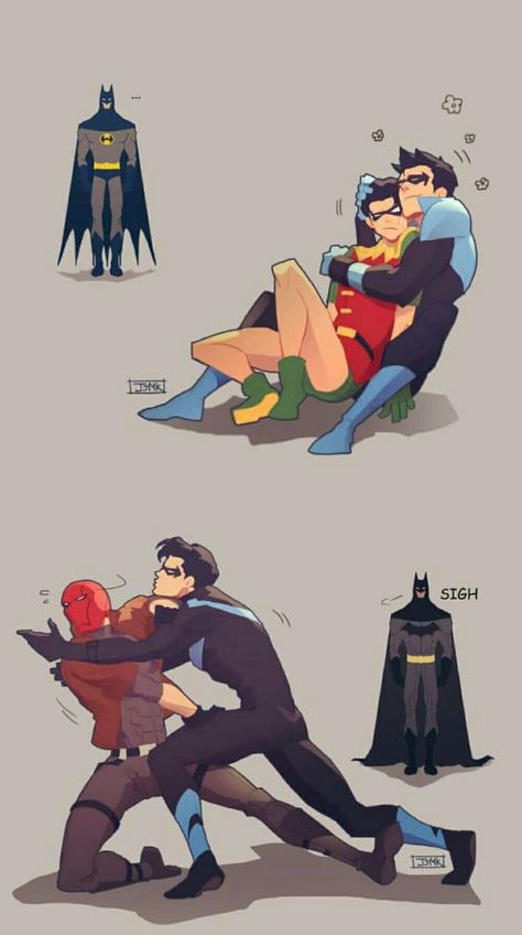 Dc Comics Funny, Bahasa China, Superman X Batman, Robin Comics, Wayne Family, Univers Dc, Batman Funny, Batman Comic Art, Im Batman