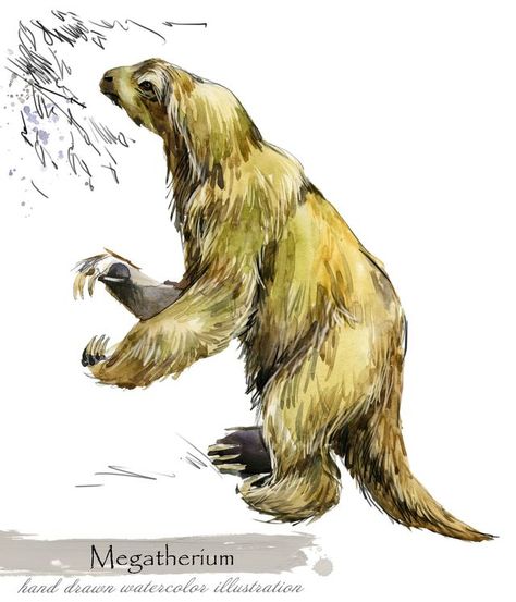 Stone Age Animals | Facts & Activities | Key Stage 2 History Stone Age Animals, Giant Sloth, Prehistoric Period, Key Stage 2, Woolly Mammoth, Interactive Experience, Wooly Mammoth, Group Ideas, Animal Facts