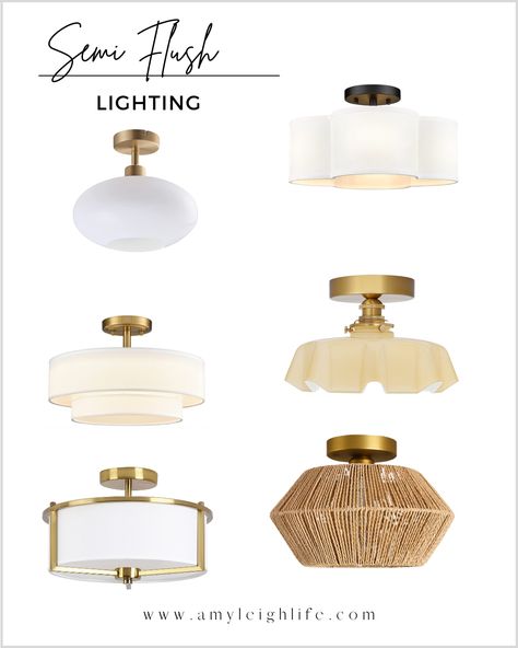 Sharing a few semi-flush mount lights that I recently found on Amazon. These are great budget friendly ways to update your home. We have an old light in our laundry room, and I'm thinking about replacing it with something more contemporary, like one of these. Tap the photo to shop these light fixtures in my Amazon storefront. Laundry Room Lights Fixture, Semi-flush Mount Lights, Laundry Room Lighting, Old Lights, Flush Mount Lights, Lighting Options, Amazon Storefront, Semi Flush Mount Lighting, Semi Flush Mount