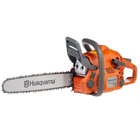 Husqvarna - Chainsaw Gas 435 - 16'' - 40.9 Cc - 967650801 - Rona Chainsaw Design, Chainsaw Case, Yard Cleanup, Chainsaw Art, Husqvarna Chainsaw, Gas Chainsaw, Cordless Chainsaw, Mechanic Gloves, Electric Chainsaw