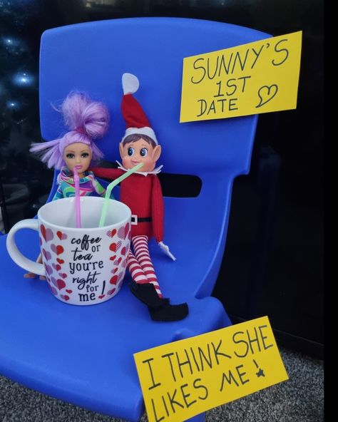 Introducing Elf On The Shelf Girlfriend, Pregnant Elf On The Shelf, Girlfriend Ideas, Elf On The Shelf Peed Myself, Elf On The Shelf Lapland Reveal, Elf Shelf Star Wars, On The Shelf, Elf On The Shelf, Coffee Tea