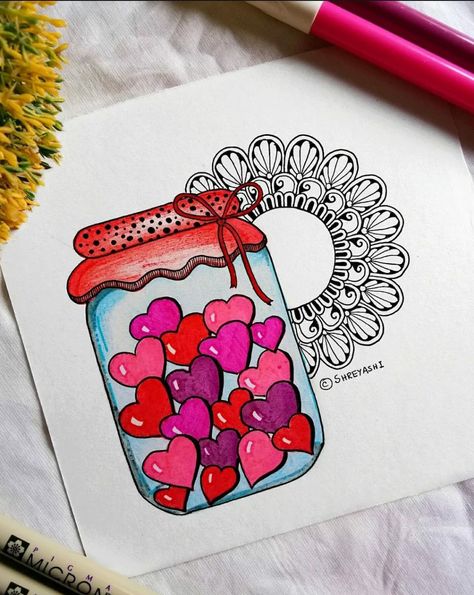 Mandala Art On Small Paper, Pen Art Doodle, Small Mandala, Mandala Arts, Study Drawing, Handmade Greeting Card Designs, Mandala Book, Mini Mandala, Pencil Drawings For Beginners