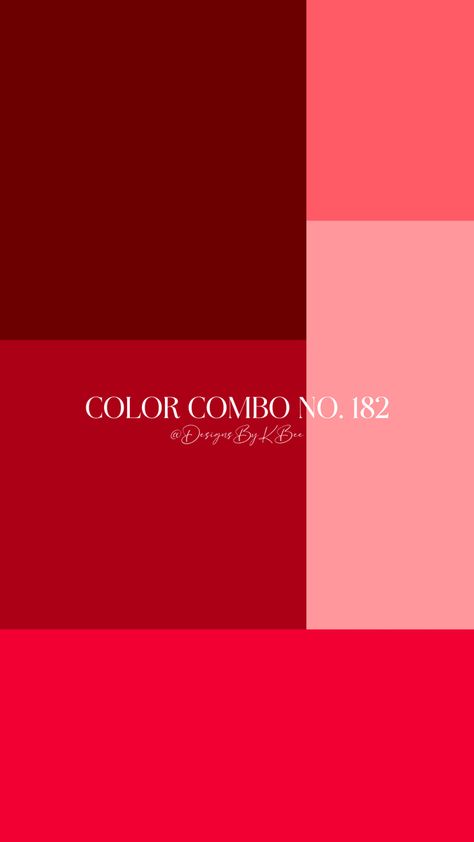 Pink Red And Blue Color Palette, Ruby Red Colour Palette, Red Color Palette Combination, Red Velvet Color Palette, Red Color Palette Colour Schemes, Pinkish Red Aesthetic, Ruby Color Palette, Pink And Red Color Palette, Color Schemes Red