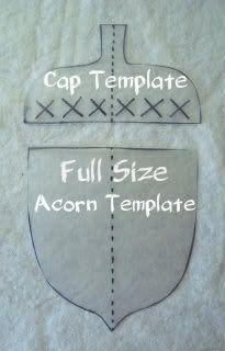 Acorn Template, Cap Template, Flower Hacks, Pumkin Decoration, Pochette Diy, Fall Sewing Projects, Prairie Schooler, Acorn Crafts, Halloween Sewing