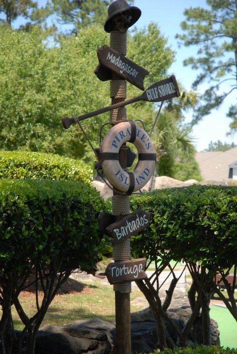 Pirate Backyard, Golf Putt, Adventure Golf, Pirate Island, Island Adventure, Pirates Cove, Enchanted Tiki Room, Pirate Halloween, Pirate Adventure