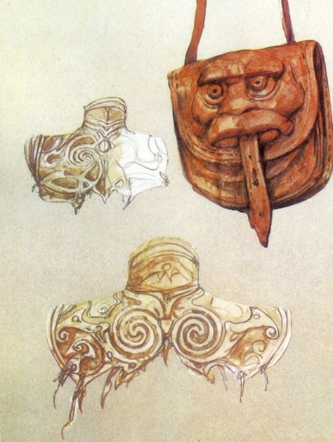 Tales from Weirdland on Twitter: "THE DARK CRYSTAL (1982) concept art by Brian Froud.… " Dark Crystal Concept Art, Crystal Concept Art, Brian Froud, Dark Crystal, The Last Unicorn, Crystal Aesthetic, Masquerade Costumes, The Dark Crystal, Cosplay Ideas