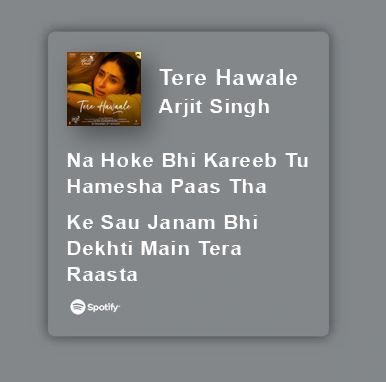 Tere Hawale spotify lyrics Tere Hawale Lyrics, Tere Hawale Song, Tere Hawale, Medicine Snap Streak, Algebra Formulas, Song Captions, Hindi Lyrics, Amazing Science Facts, Meaningful Lyrics