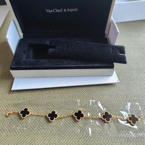 Van Cleef & Arpels bracelet Cleef And Arpels Jewelry, Van Cleef Arpels Bracelet, Van Cleef Bracelet, Cleef Bracelet, Lirika Matoshi, Van Cleef And Arpels Jewelry, Van Cleef And Arpels, Bracelet Box, Classic Bracelets