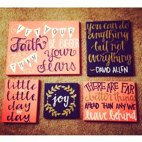 Inspiration Motivational Paintings Canvases, Motivational Paintings, Poster Diy, Sorority Crafts, Canvas Ideas, Canvas Quotes, Canvas Crafts, Crafty Craft, Crafty Diy