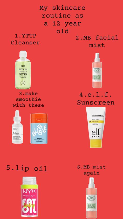 Skin Care For 12 Year, Face Skin Care Routine, Face Skin Care, Face Skin, Good Skin, Skincare Routine, Skin Care Routine, Year Old, Skin Care