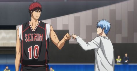 Kagami x Kuroko - Kuroko x Kagami - KagaKuro - KuroKaga - 火黒 - Kagami Taiga - Kuroko Tetsuya - Yaoi Kuroko X Kagami, Kagami X Kuroko, Kagami Kuroko, Kuroko Basket, Kurokos Basketball, Kuroko No Basket Characters, Slam Dunk Anime, Basketball Anime, Kagami Taiga