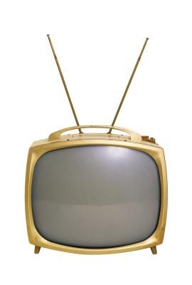 How to Build a TV Set Prop From a Large Cardboard Box Large Cardboard Boxes, Television Antenna, Tv Props, Vintage Television, Tv Set, Tv Sets, Box Tv, Vintage Tv, Vintage Radio